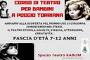 “Spazio Teatro Kabum” porta a Poggio Torriana il teatro per bambini e adolescenti