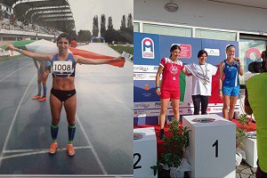 Doppia medaglia d'oro per la poggiotorrianese Elena Borghesi