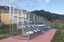 Ultimata la nuova tribuna per il Centro Sportivo di Santo Marino